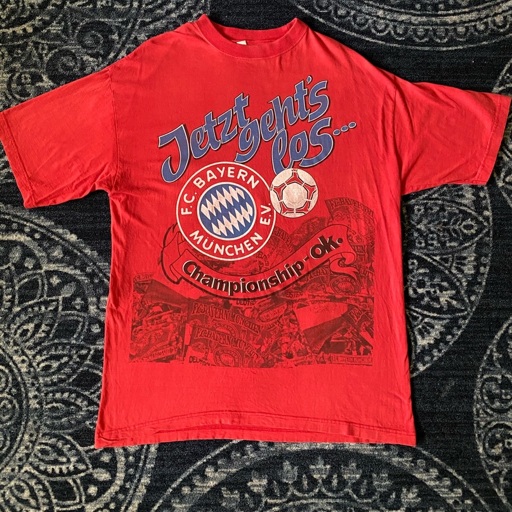 Vintage Bayern Munchen Soccer Tee